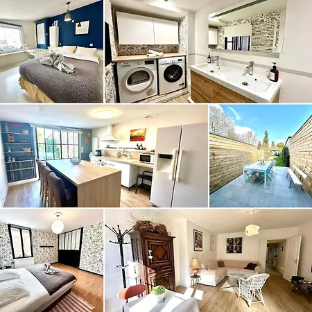 L'abbevilloise Revisitee-wifi-centre Ville-jardin Holiday home *